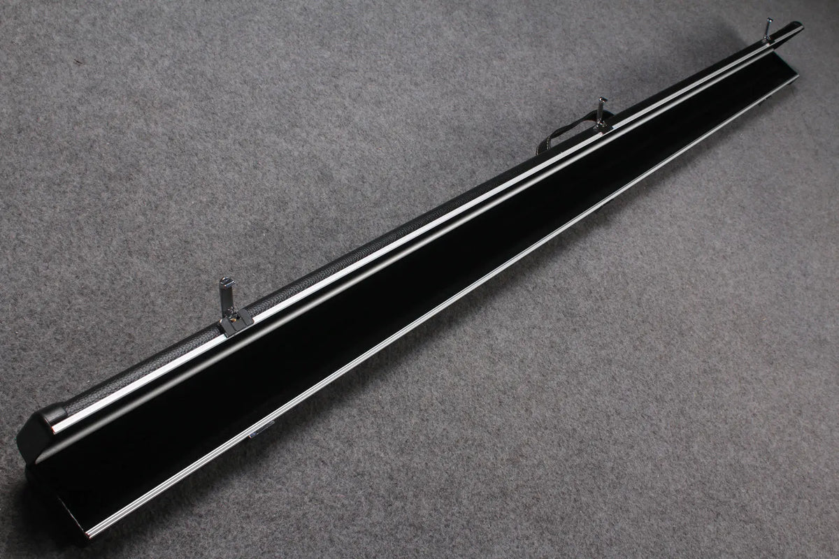 3/4 microfibric leather case aluminium construction with 2 slots ~halo style