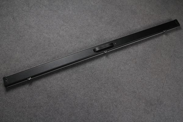 10 of one piece leather 2 slot cases aluminium construction