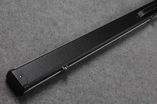 1 piece leather case aluminium construction with 2 slots ~halo style WOODS CUES