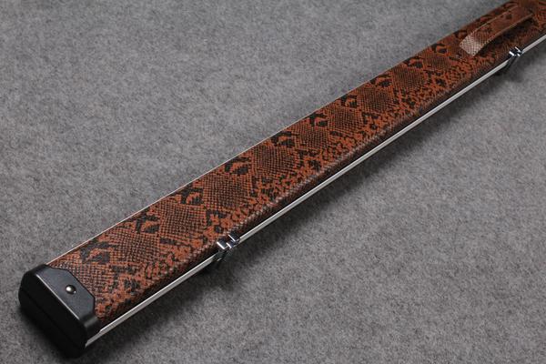 10 of one piece leather 2 slot cases aluminium construction