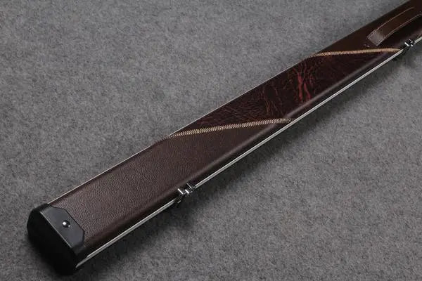 1 piece leather case aluminium construction with 2 slots ~halo style WOODS CUES
