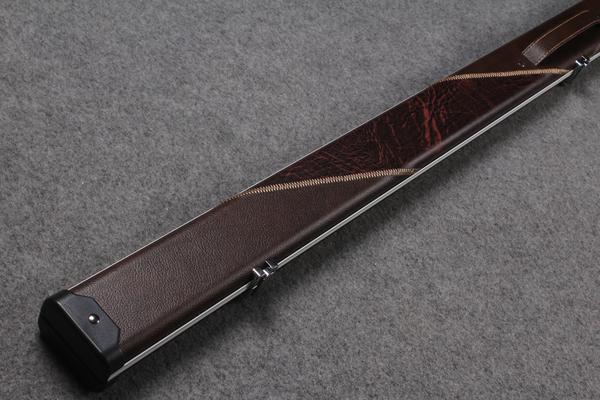 10 of one piece leather 2 slot cases aluminium construction