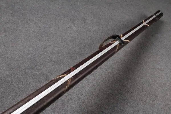 1 piece leather case aluminium construction with 2 slots ~halo style WOODS CUES