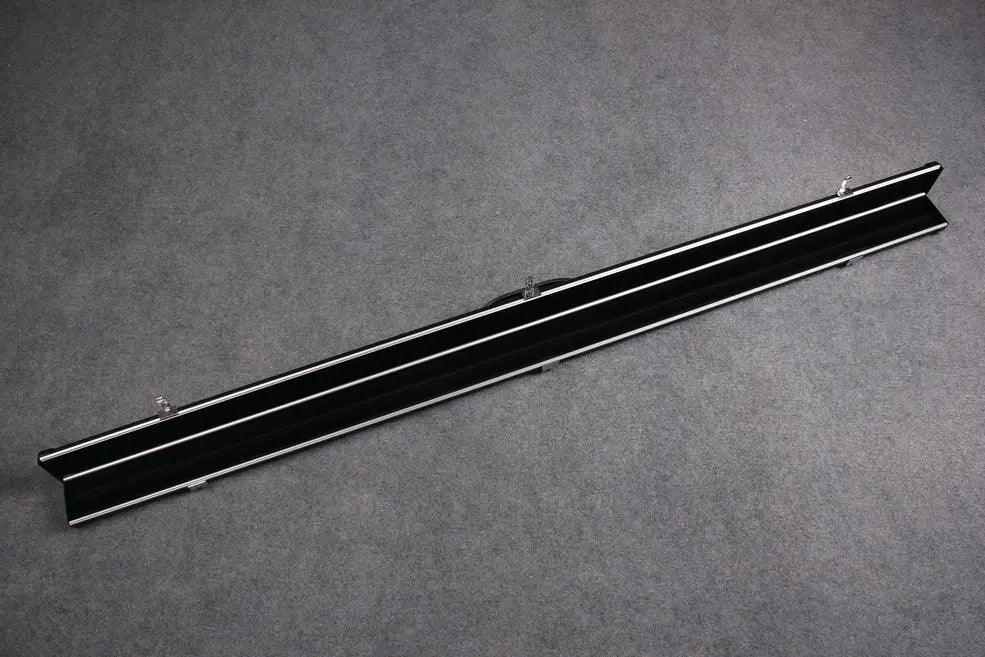 1 piece leather case aluminium construction with 2 slots ~halo style