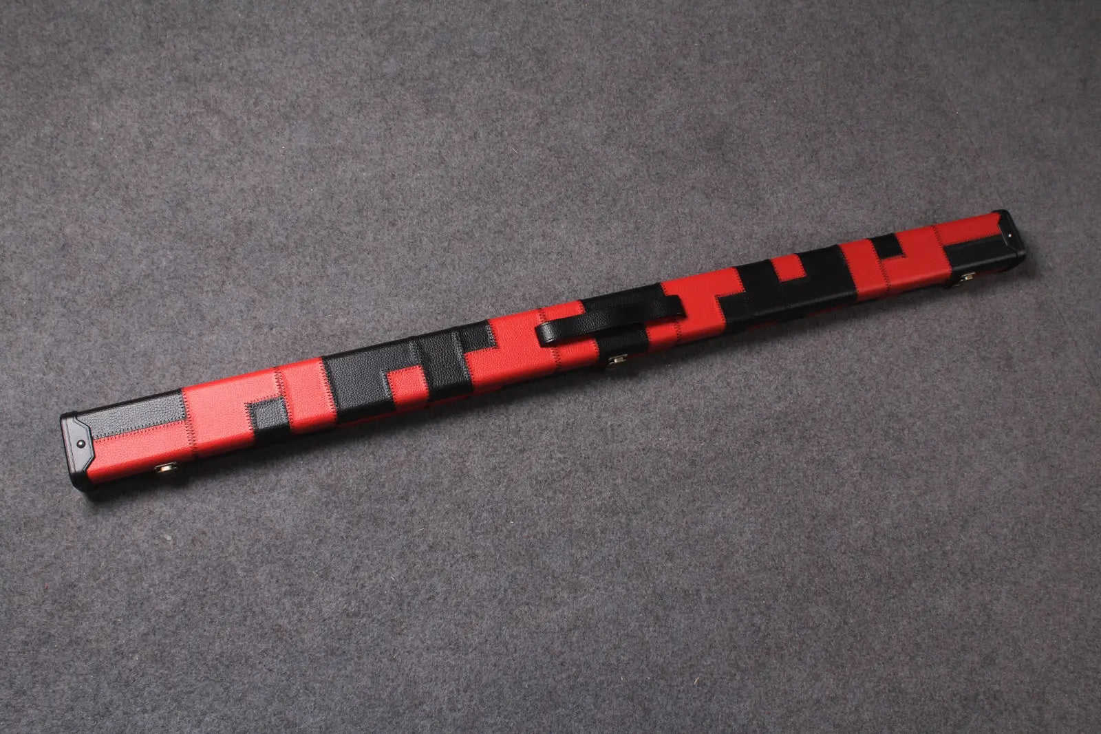 3/4 patchwork snooker cue case