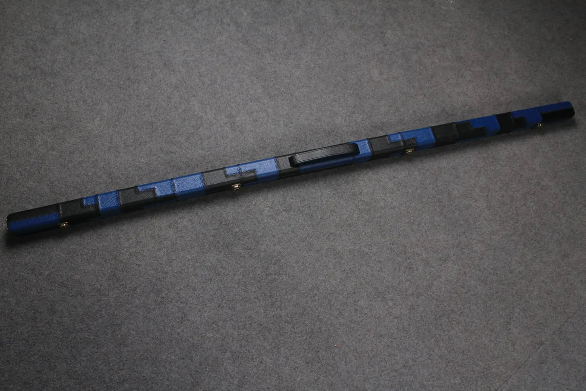 1 piece leather slimline cue case