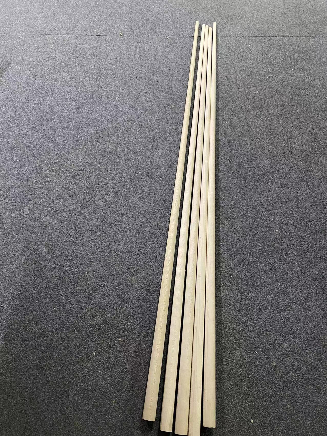 5 pcs canadian aaa grade selected maple shafts blank 1.48~1.5 m