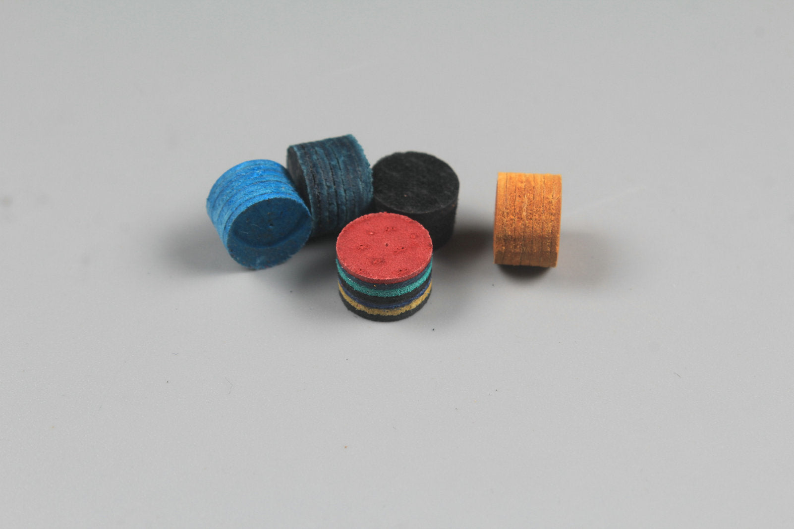 11 mm cues tips pig skin layered tips