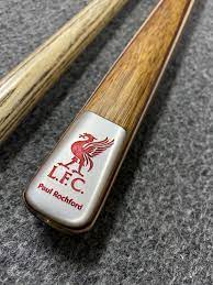woods personalised cue / case - plate laser engraving printing service