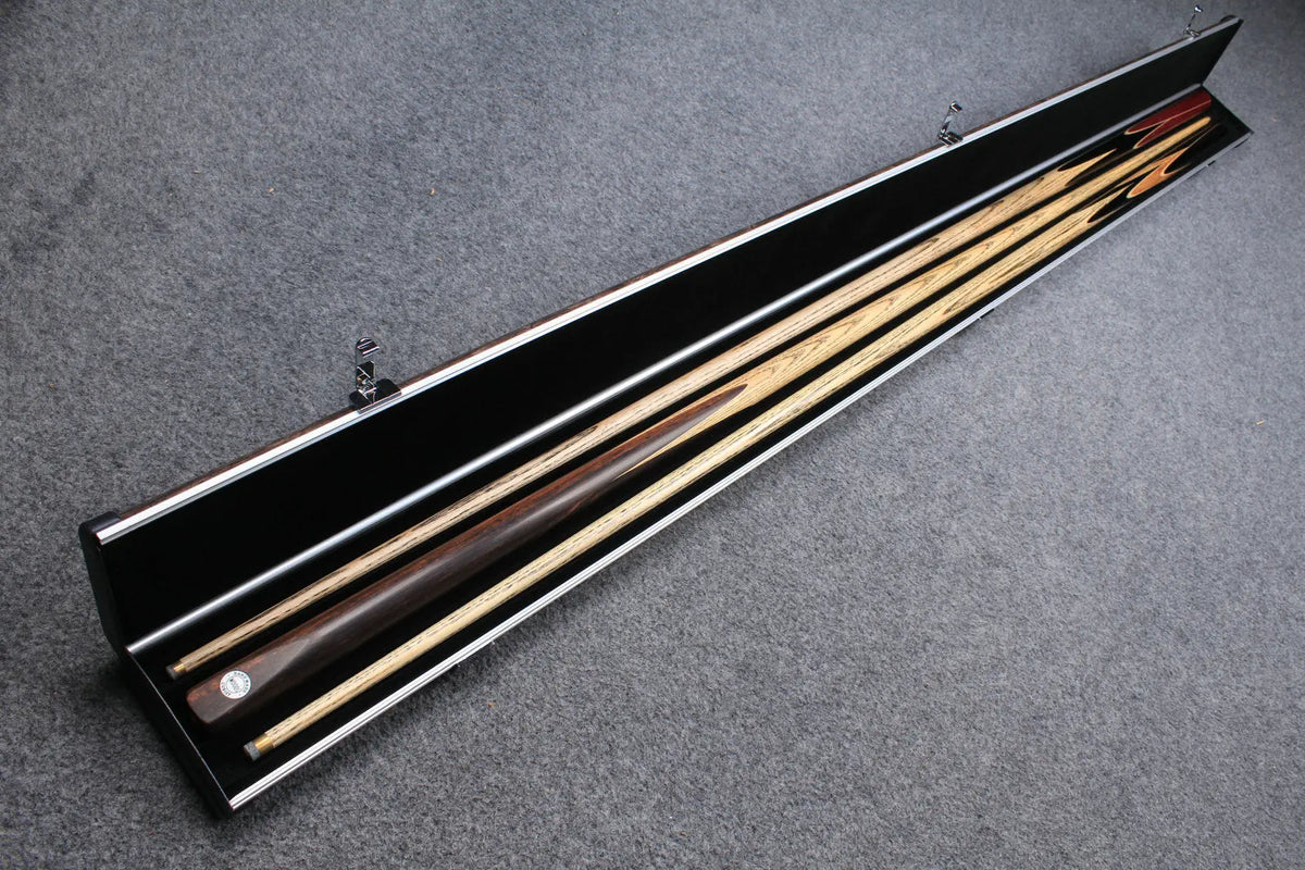 1 piece tree bark leather case aluminium construction with 3 slots