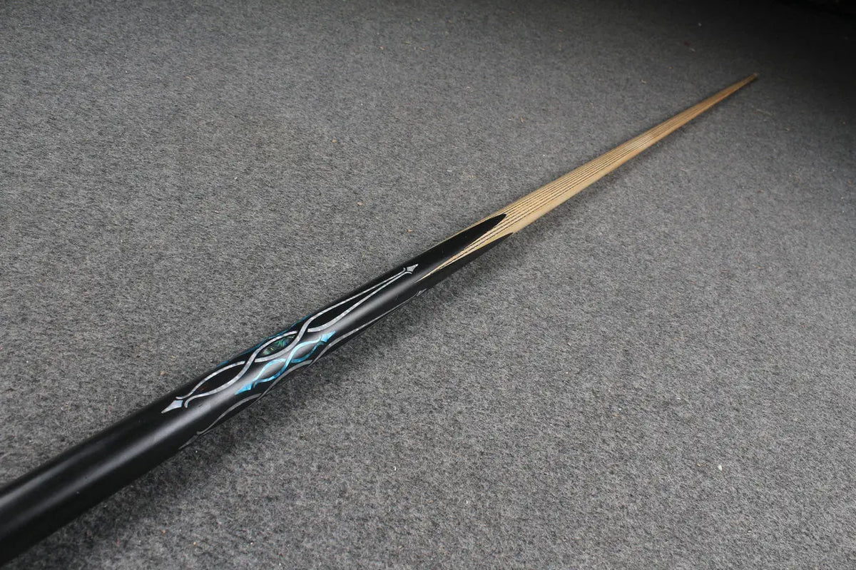 1 piece handmade ash snooker /  pool cue CHEVRONS+ WOODS CUES