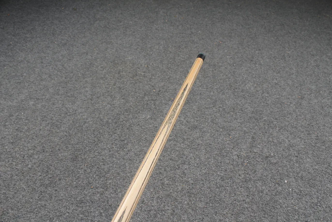 1 piece handmade ash chinese 8 ball pool cue CHEVRONS+ WOODS CUES