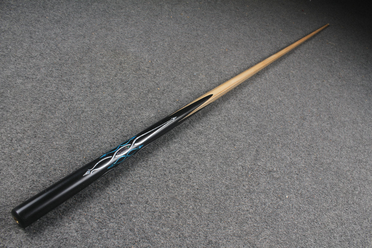 1 piece handmade ash snooker /  pool cue CHEVRONS+