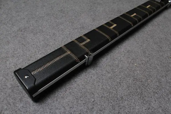 10 of one piece leather 2 slot cases aluminium construction WOODS CUES