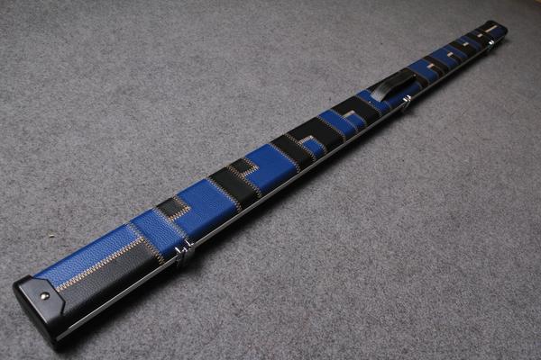 10 of one piece leather 2 slot cases aluminium construction