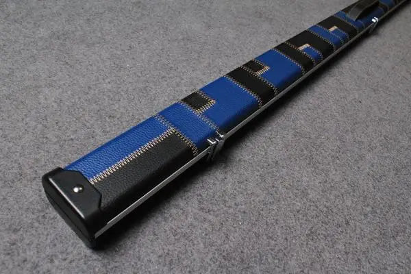 10 of one piece leather 2 slot cases aluminium construction WOODS CUES