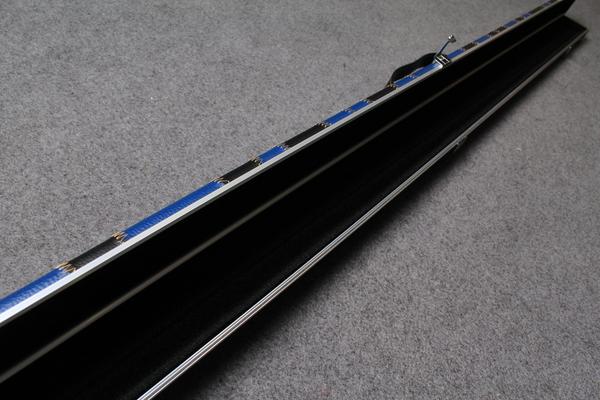 1 piece leather case aluminium construction with 2 slots ~halo style
