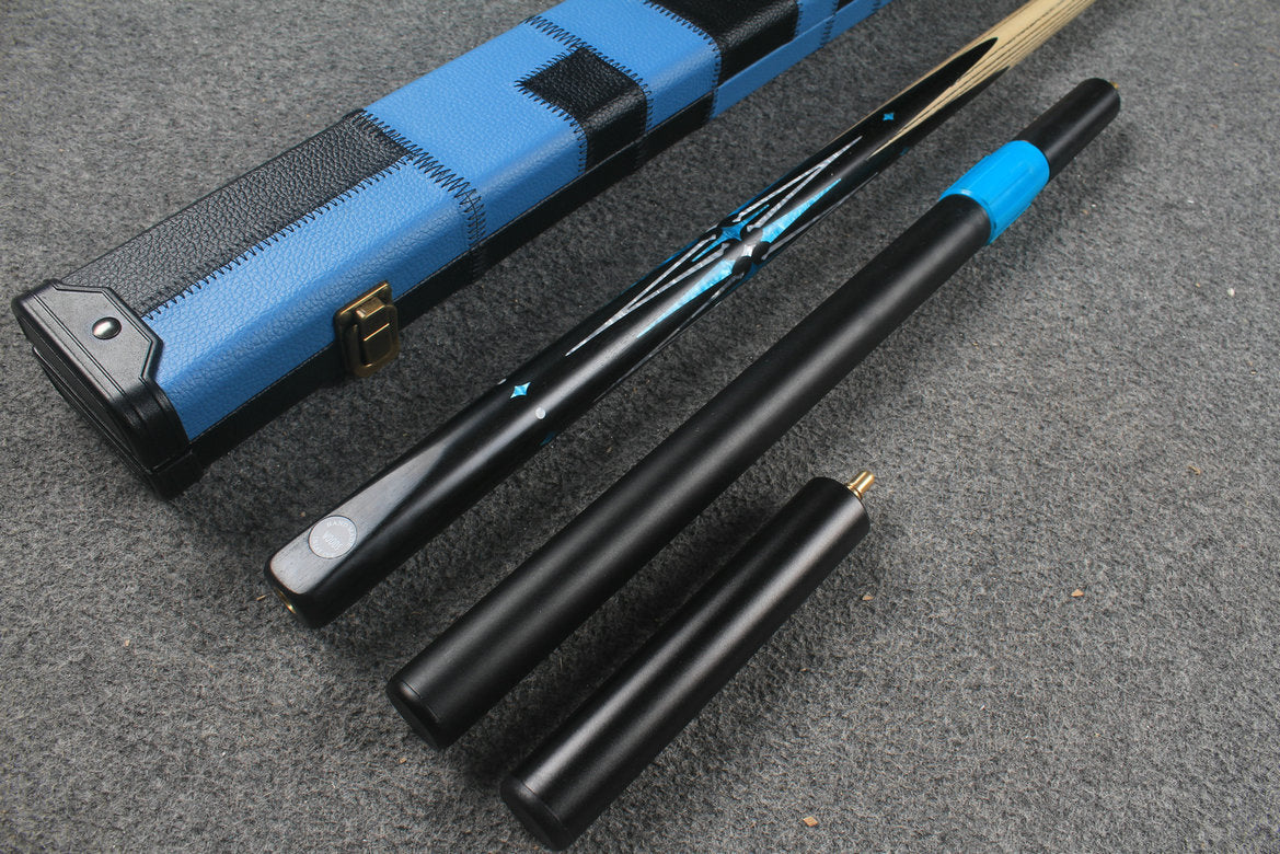 CHEVRONS+ 1 piece ash snooker cue