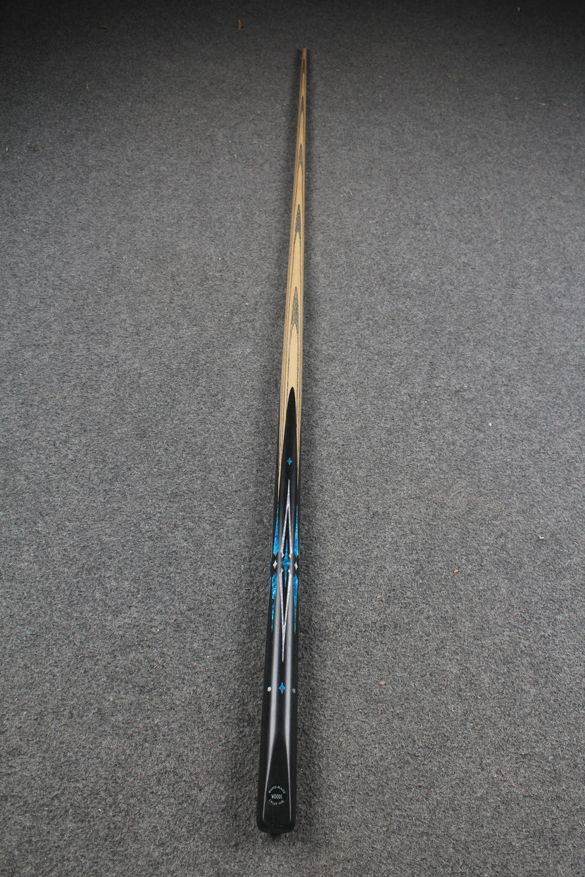 CHEVRONS+ 1 piece ash snooker cue