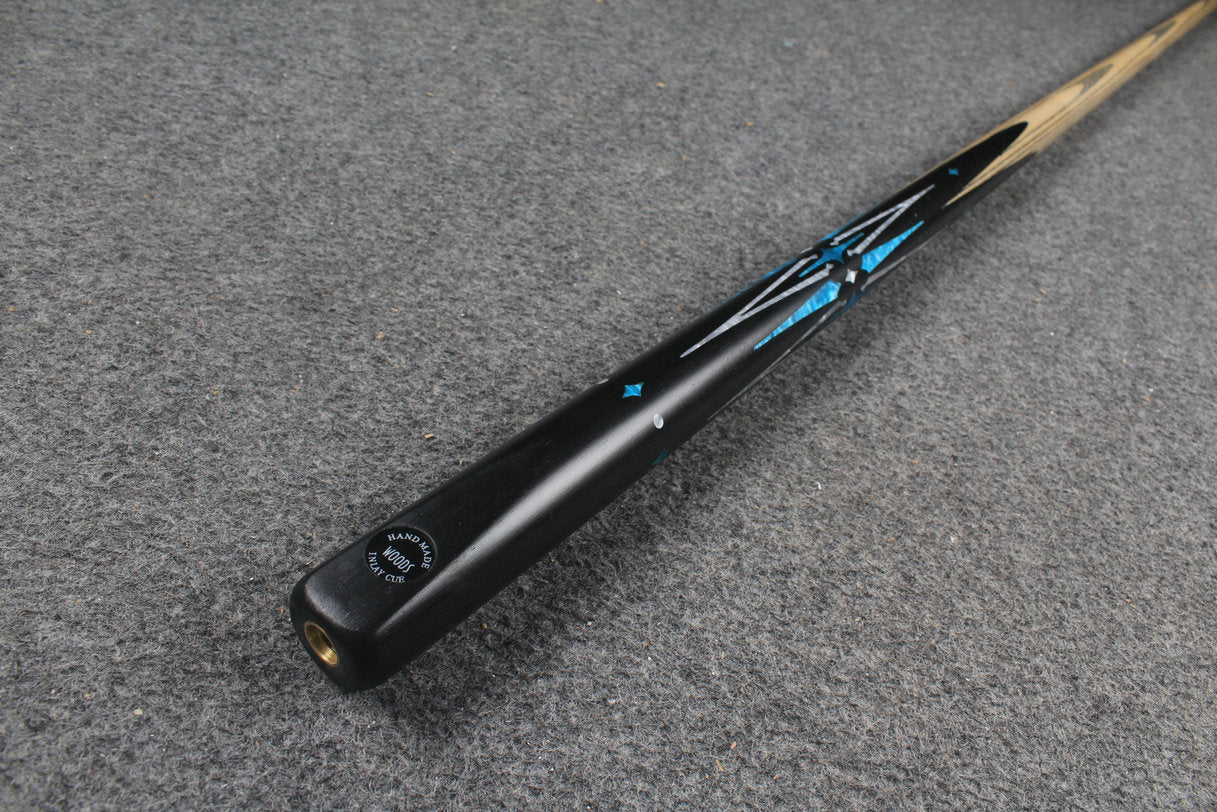 CHEVRONS+ 1 piece ash snooker cue