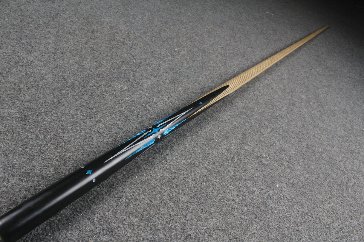 CHEVRONS+ 1 piece ash snooker cue