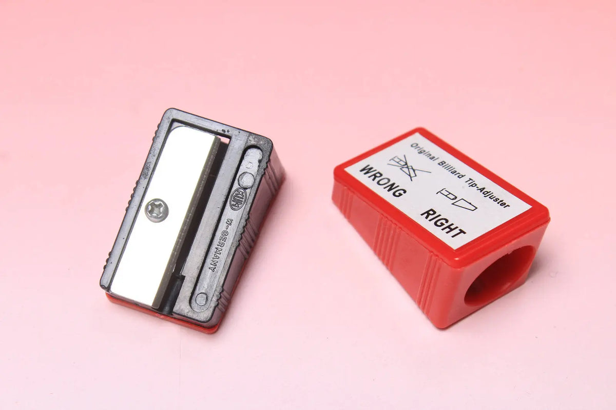 snooker/pool cue tip trimmer/ sharpener