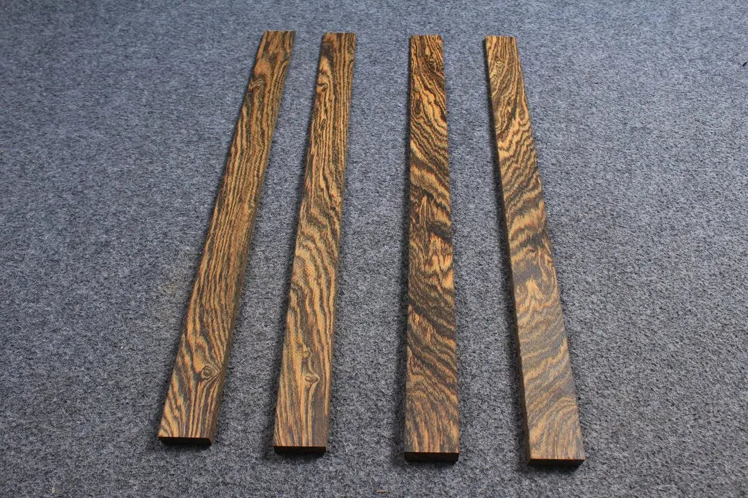 bocote exotic wood splices snooker cue butt splices