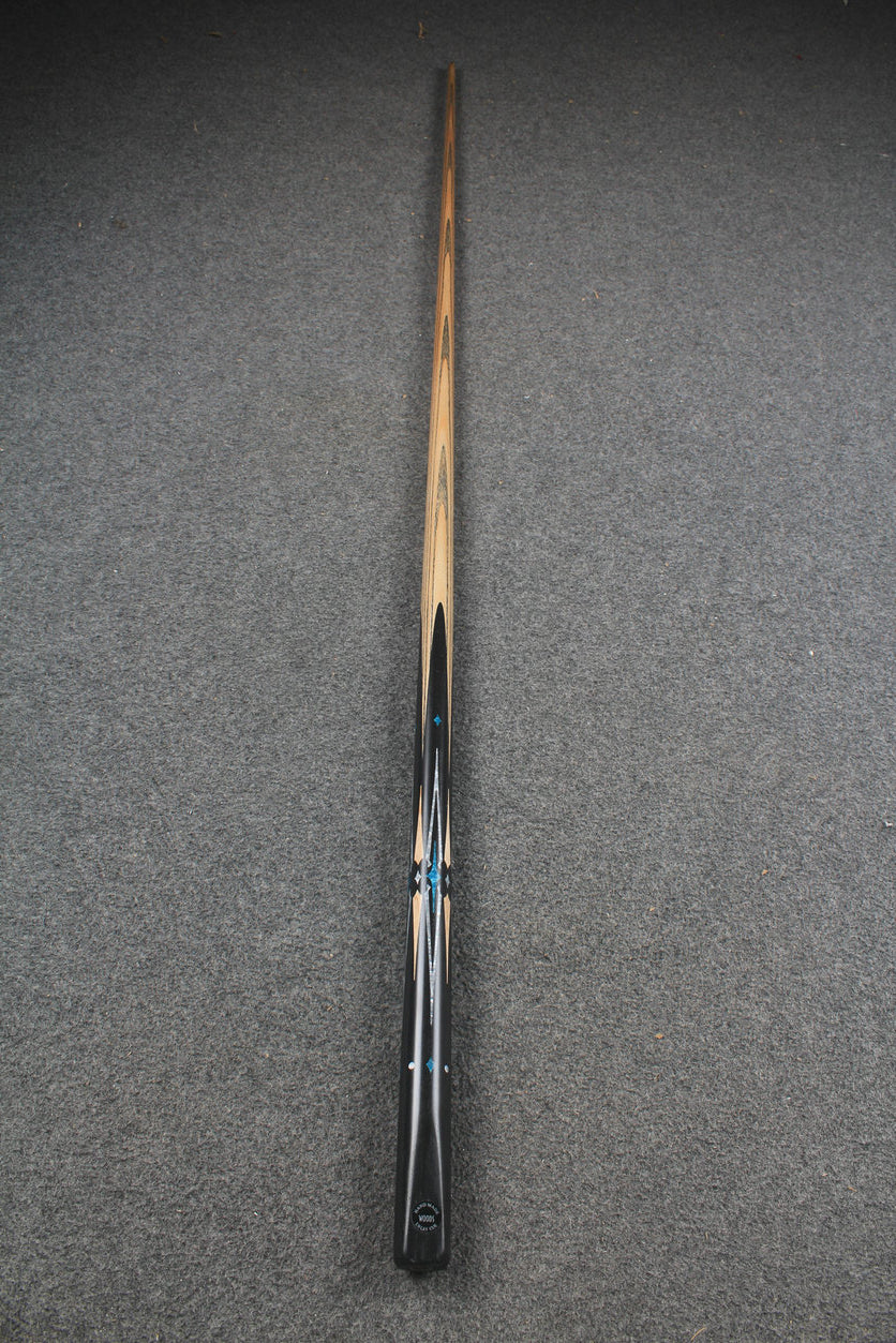 1 piece handmade ash snooker /  pool cue CHEVRONS+