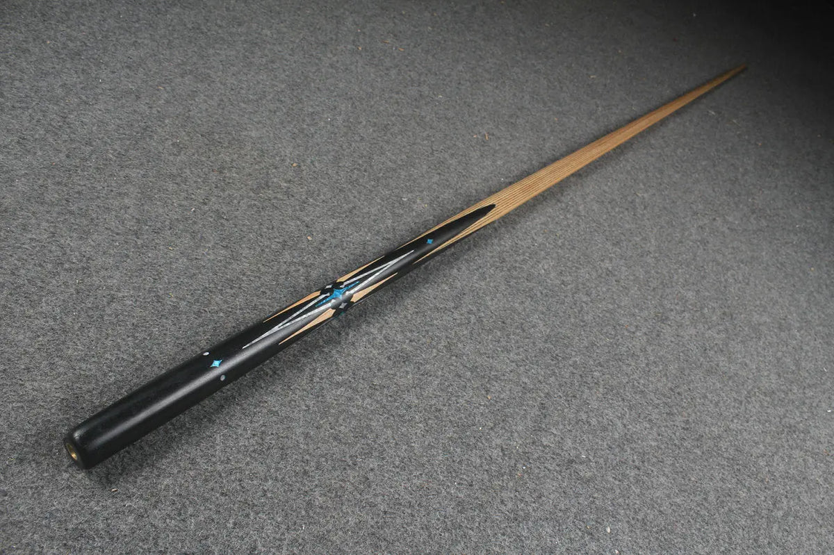 1 piece handmade ash snooker /  pool cue CHEVRONS+ WOODS CUES