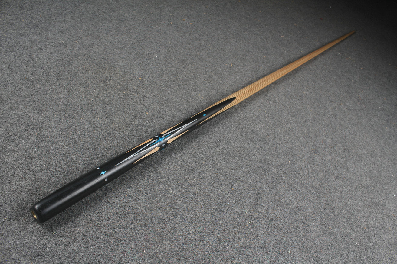1 piece handmade ash snooker /  pool cue CHEVRONS+