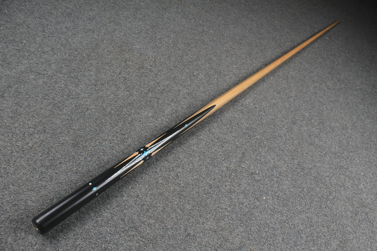 1 piece handmade ash snooker /  pool cue CHEVRONS+