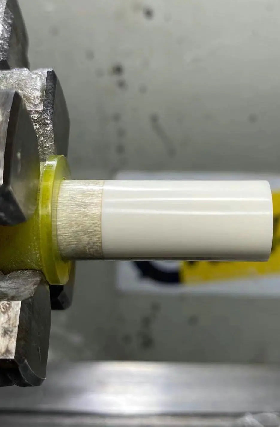 protective tube shaft collet collars for cue tip repair lathe