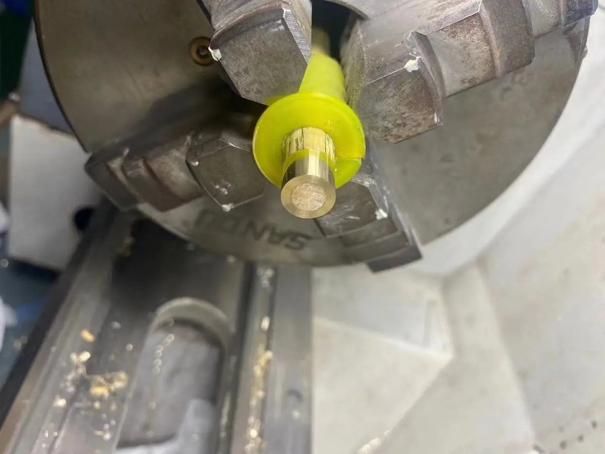 protective tube shaft collet collars for cue tip repair lathe