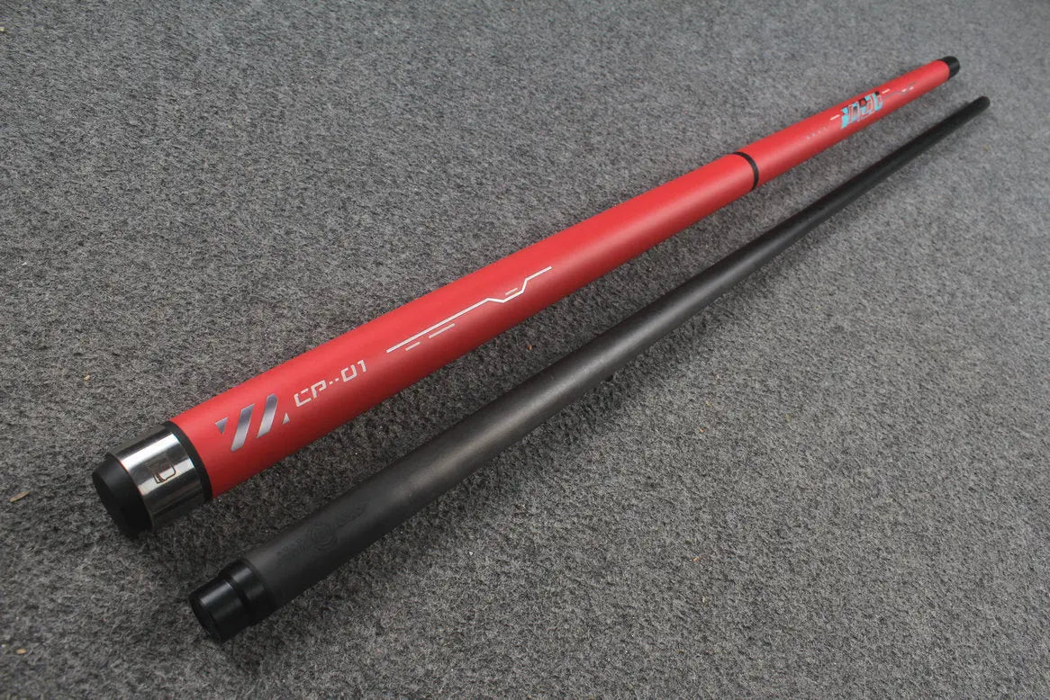 3 Piece Carbon Fiber Shaft  Billiards  Punch&Jump  Cue Stick 12.5 mm Tip Formula series little monster