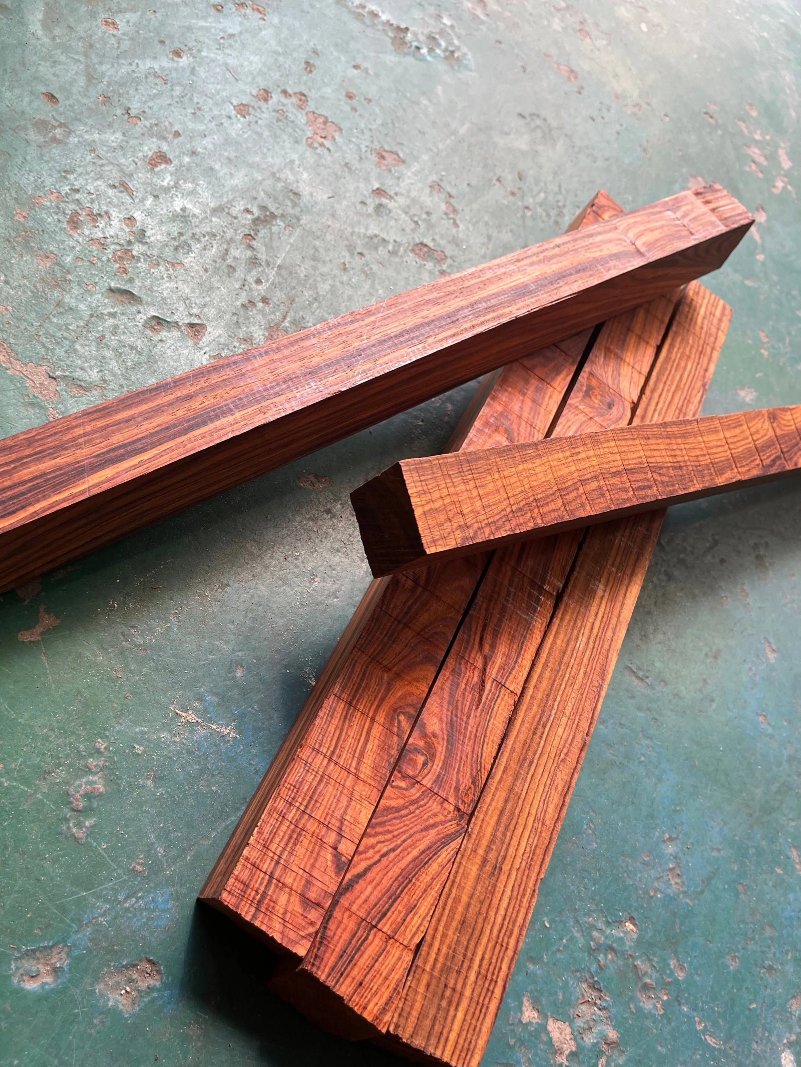 cocobolo wood square WOODS CUES