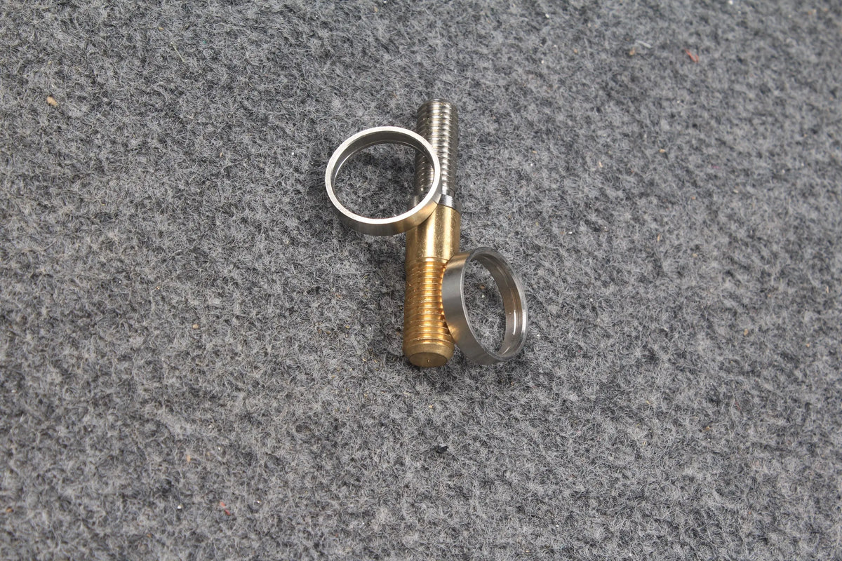 Quick release vacuum stainless steel brass joint for pool snooker cue WOODS CUES