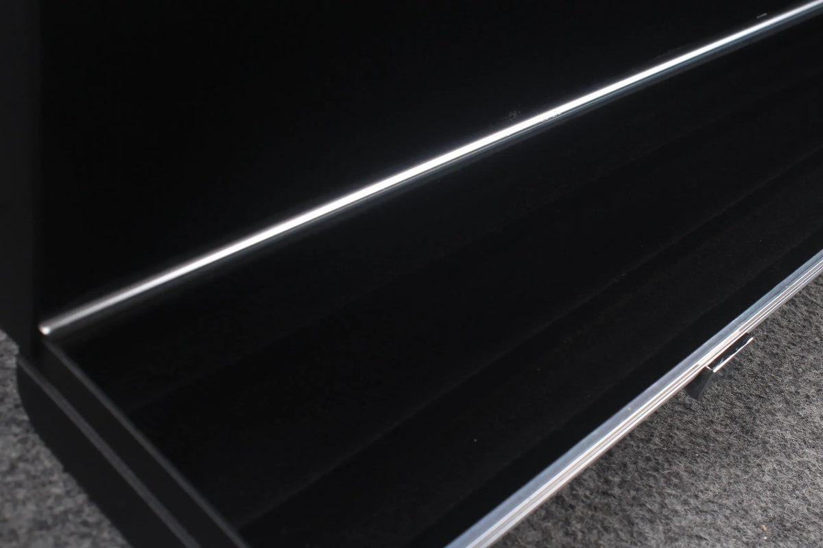 deluxe one piece aluminium map design case with 3 slots WOODS CUES