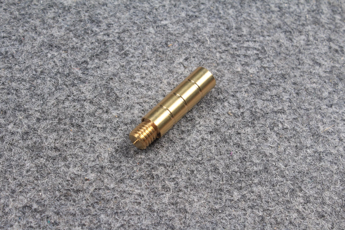 cue butt end joint brass pin and socket for john parris mini butt or extension WOODS CUES