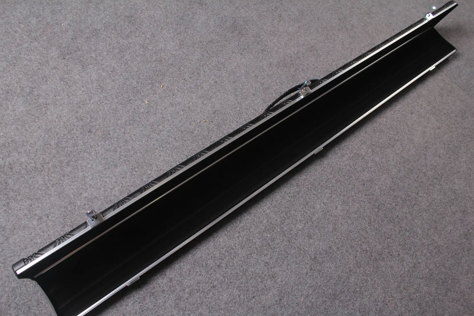 wide 3/4 snooker cue aluminium case with 3 slots