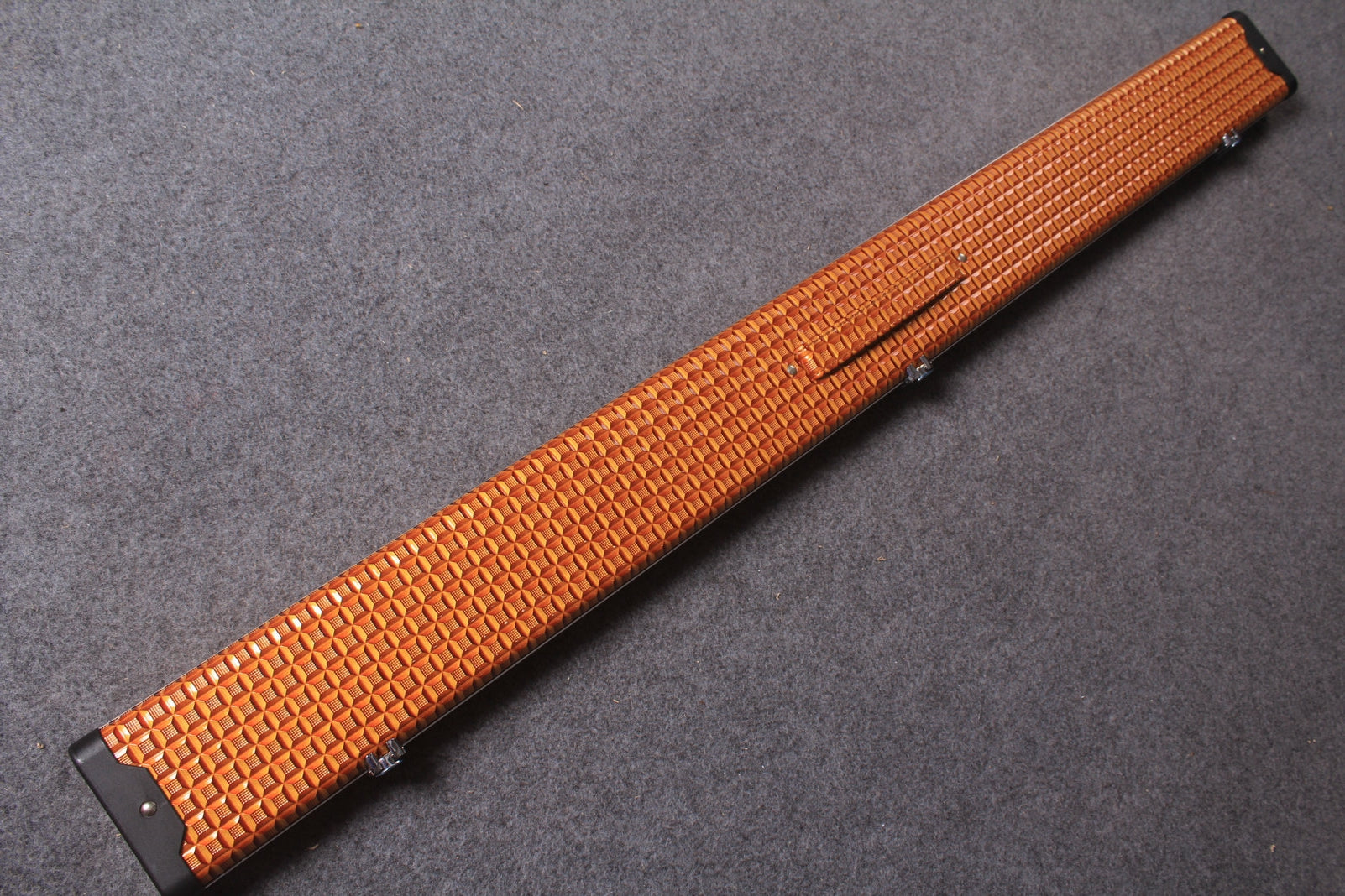wide 3/4 snooker cue aluminium case with 3 slots