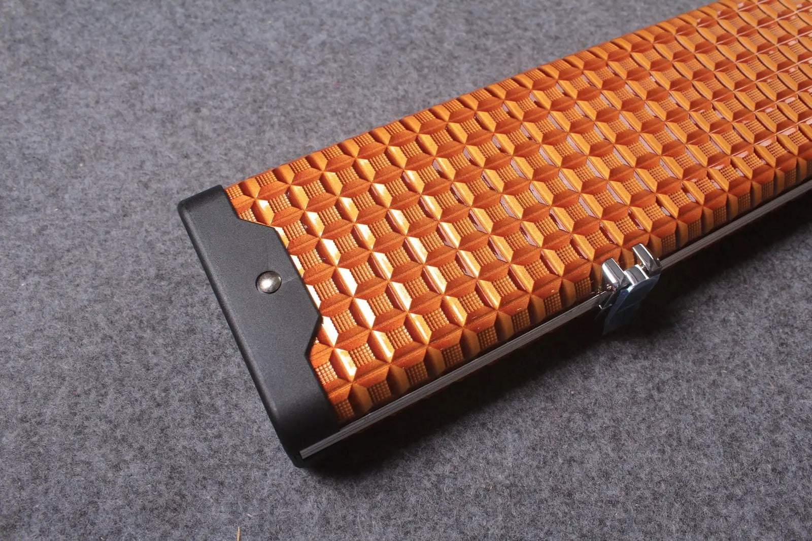 wide 3/4 snooker cue aluminium case with 3 slots