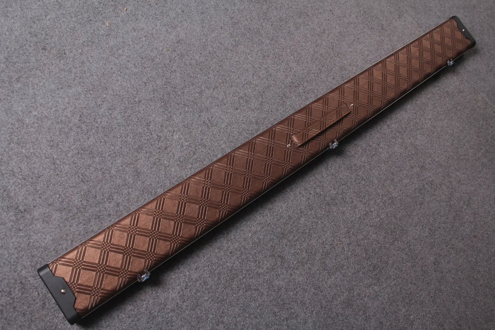 wide 3/4 snooker cue aluminium case with 3 slots