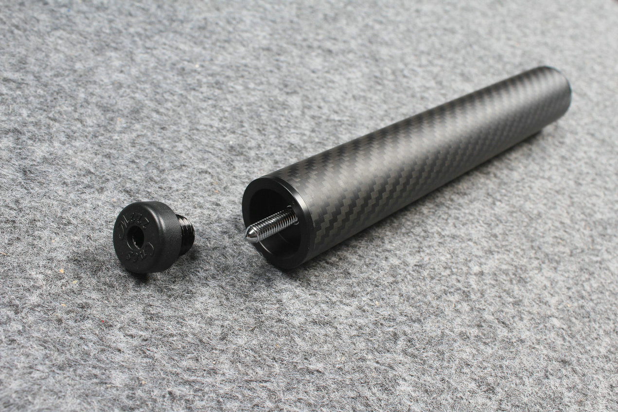 carbon fiber extension 2", 3”, 4", 8" extender fits on mezz cues