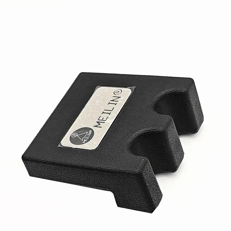 portable pool cue holder/billiard cue rack - black