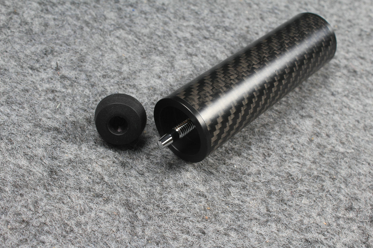 carbon fiber extension 2", 3”, 4", 8" extender fits on p3 cues