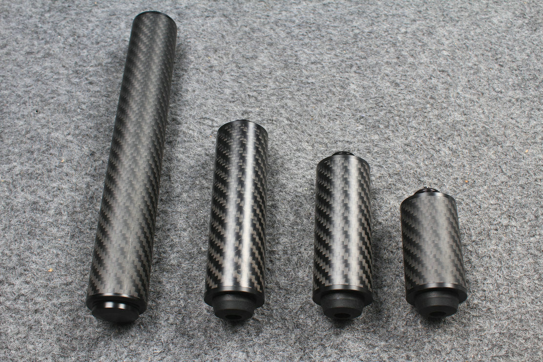 carbon fiber extension 2", 3”, 4", 8" extender fits on p3 cues