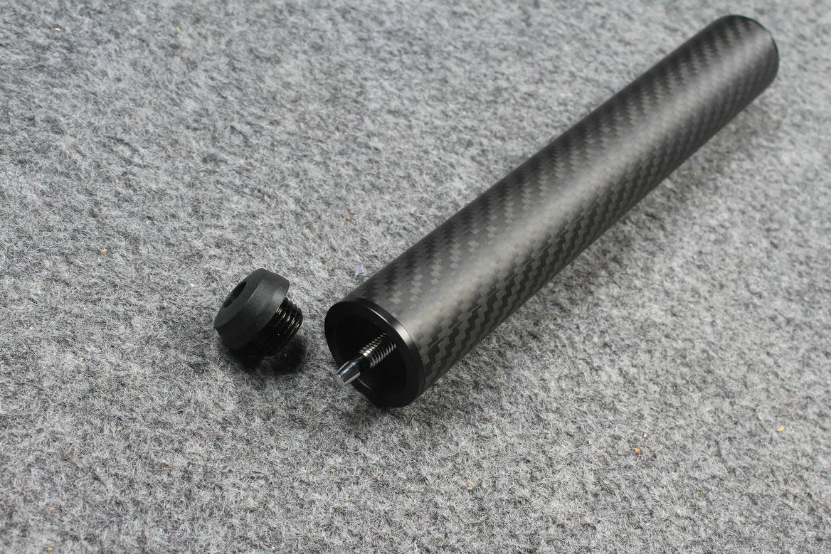 carbon fiber extension 2", 3”, 4", 8" extender fits on p3 cues