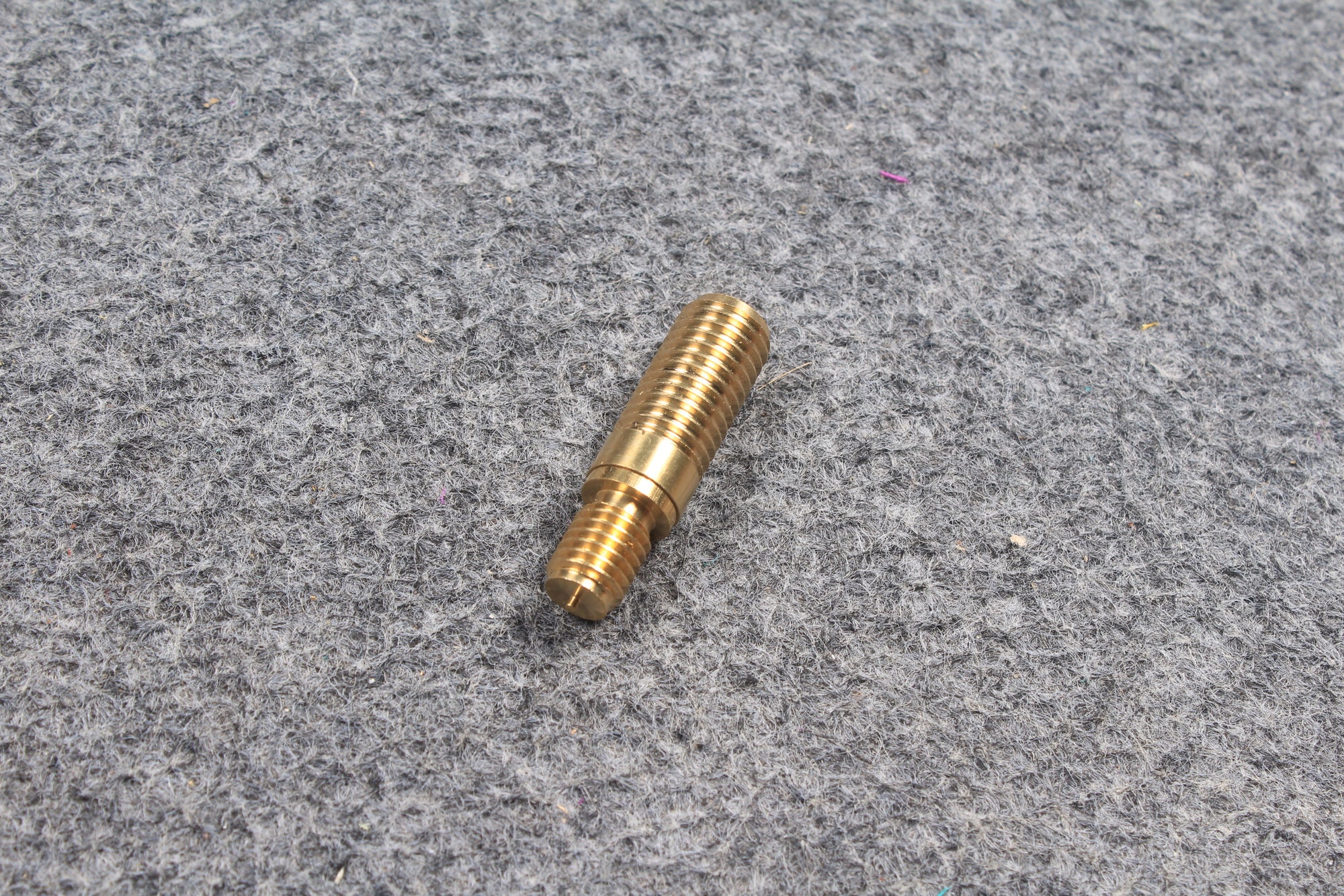 cue butt end joint brass pin and socket for trevor white mini butt or extension