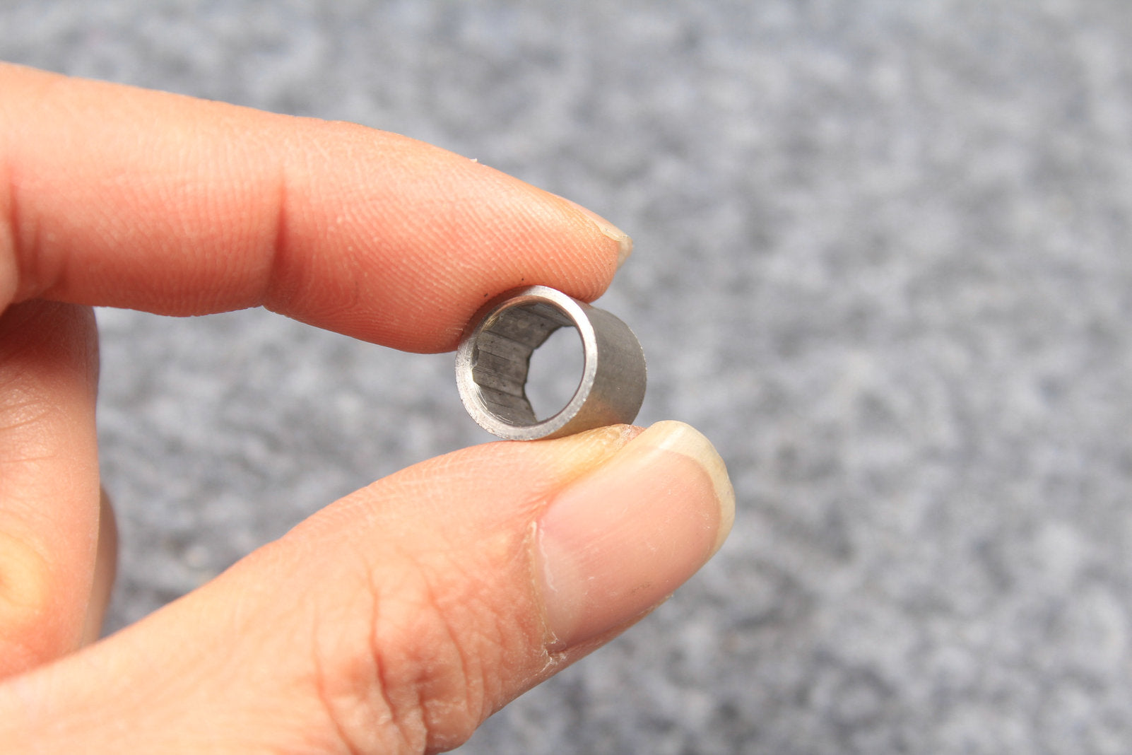 titanium ferrules for snooker / pool cues various size with octagonal internal threaded
