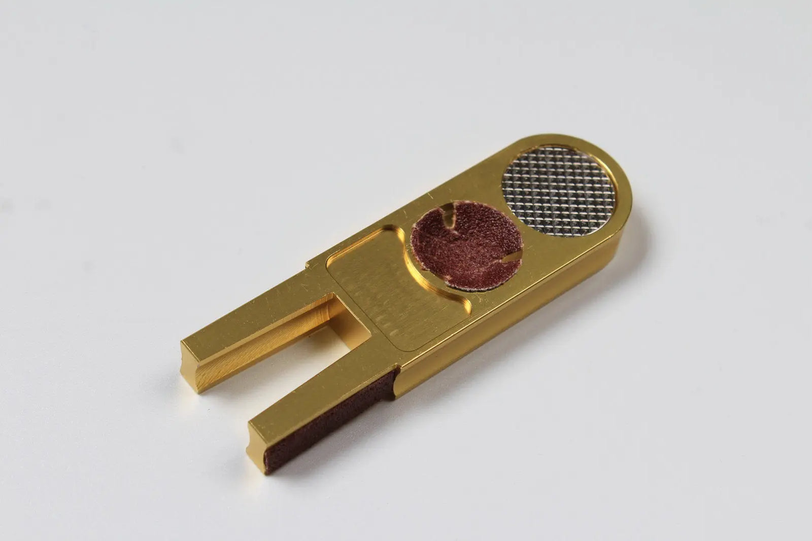 muti-functional u-shape billiards pool cue tip trimmers burnisher repairer tool